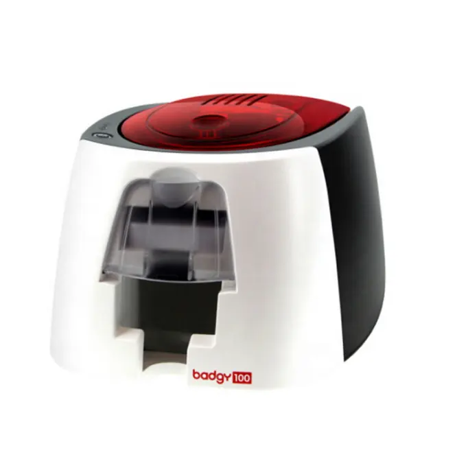 Evolis Employee ID Cheap Pvc Business Loyalty Badgy 100 Color Plastic Card Printer