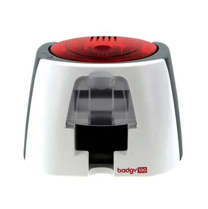 Evolis Employee ID Cheap Pvc Business Loyalty Badgy 100 Color Plastic Card Printer