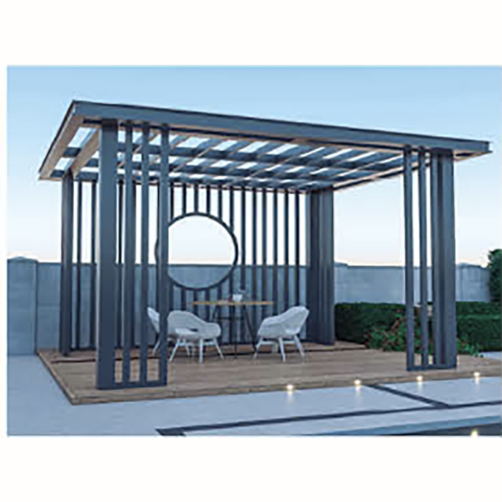 Cheap Outdoor Floor Mounted Louvered Roof Metal Gazebos Aluminium Pergola Waterproof Pergola Canopy