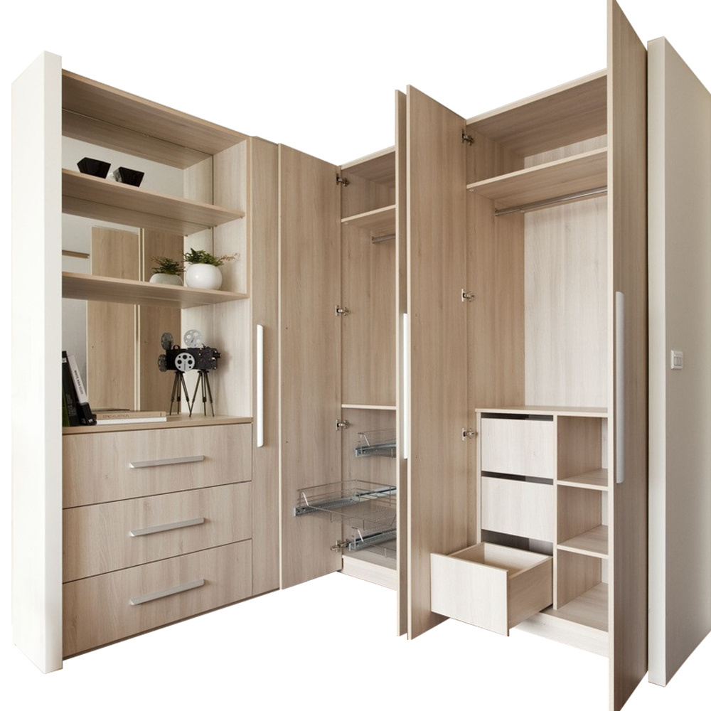 Modern Custom  Corner Walk - In Closet