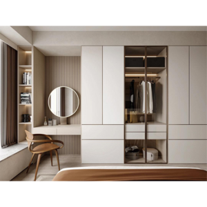 White Open Door Bedroom Furniture Wardrobe Cabinet for Clothes/Bedroom Wardrobe Closet Organizer Wardrobe