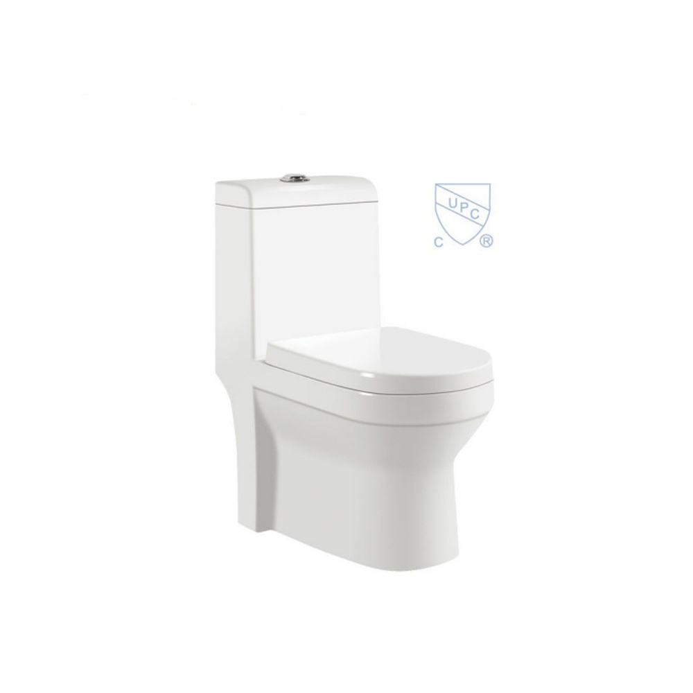 North American Water Saving Porcelain One Piece UPC Toilet Seat