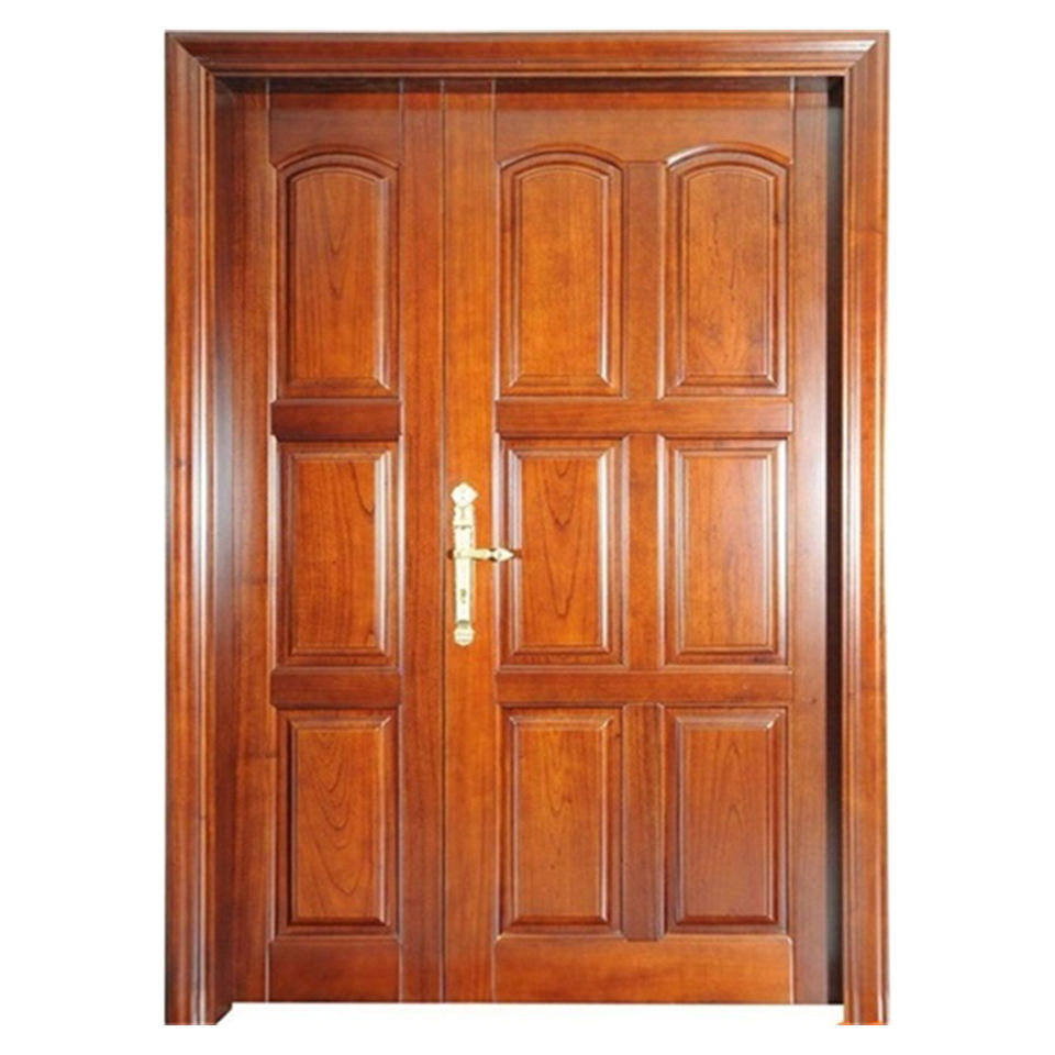 Factory  Directly Custom Door Solid Wooden Hot Sales Custom Modular Pull Out Interior Door Panel