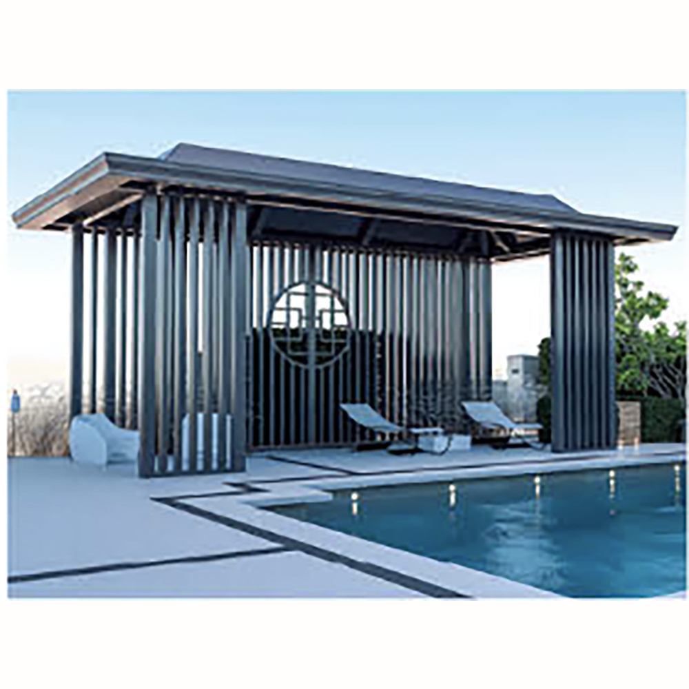 Modern Bioclimatic Garden Aluminium Pergolas Louvered Roof Louver Pergola for Outdoor Metal Gazebo