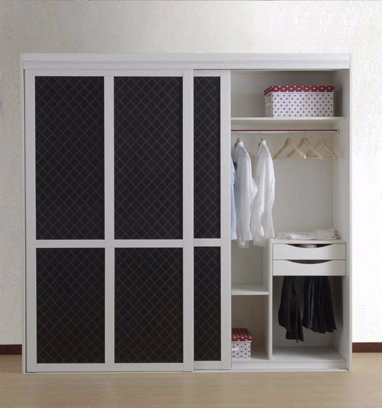 Australian Style L Sharpe Grey Finished Melamine Wardrobe Closet