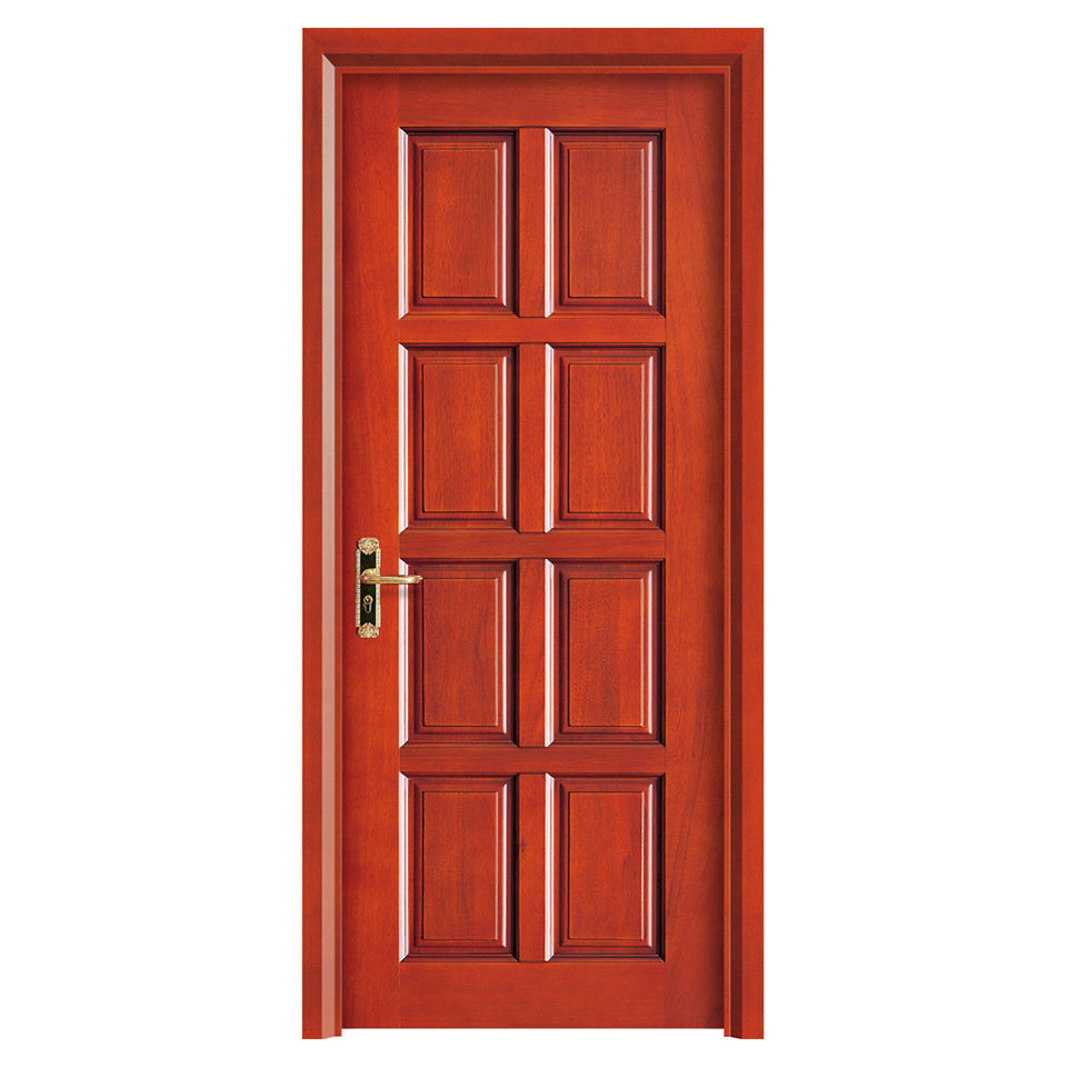 Factory  Directly Custom Door Solid Wooden Hot Sales Custom Modular Pull Out Interior Door Panel