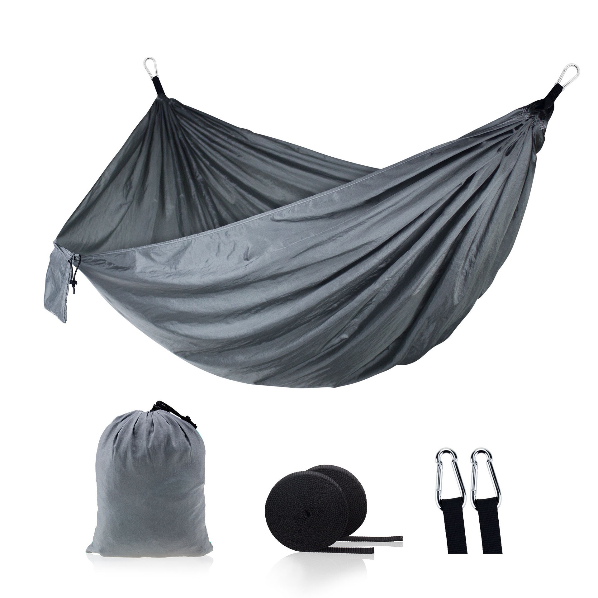 Lightweight Outdoor Hammock Cover Anti-Mosquito Camping Parachute Hammock With Mosquito Net for Hiking Travel