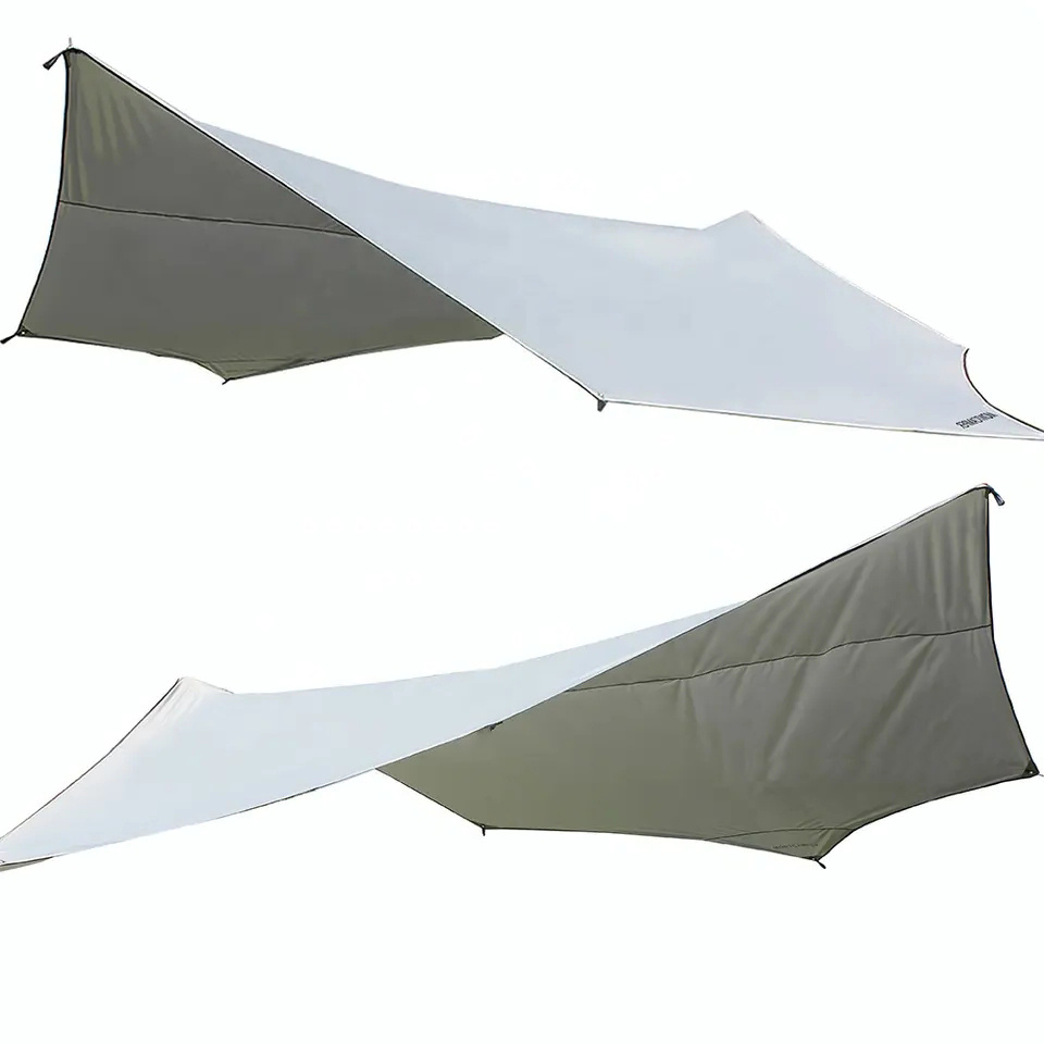 Wholesale large ultralight waterproof flysheet sun shade canopy outdoor shelter survival hammock rain fly camping tent tarp