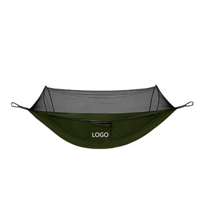 Cheap Custom Nylon Portable swing Ultralight Hammock Hamacas Tent Hammocks Outdoor Camping with tree Straps Travel backpacking