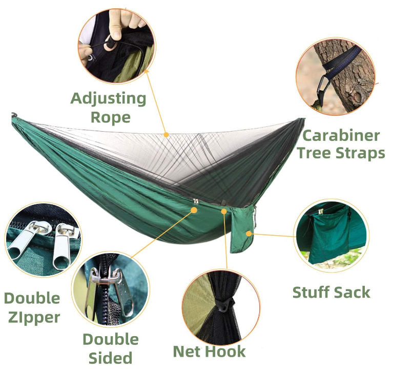 Portable Triangle Hammock Supplies Multi Person Aerial Mat Convenient Outdoor Camping Sleep Hanging Bed Garden