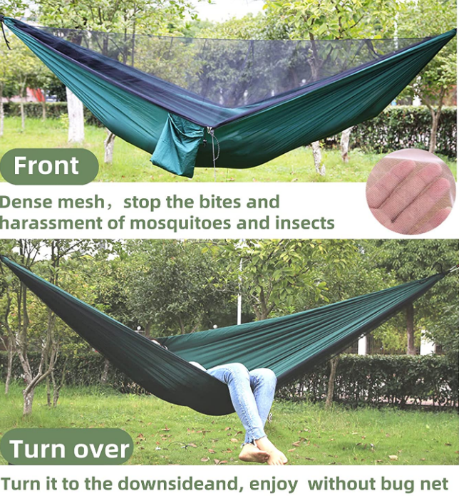 Portable Triangle Hammock Supplies Multi Person Aerial Mat Convenient Outdoor Camping Sleep Hanging Bed Garden