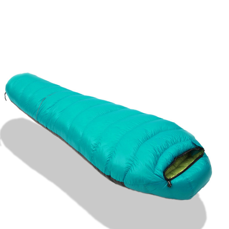 Ultralight down season warm four seasons waterproof convenient high fluffy sleeping bag for outdoor camping Nylon Easy Carrying