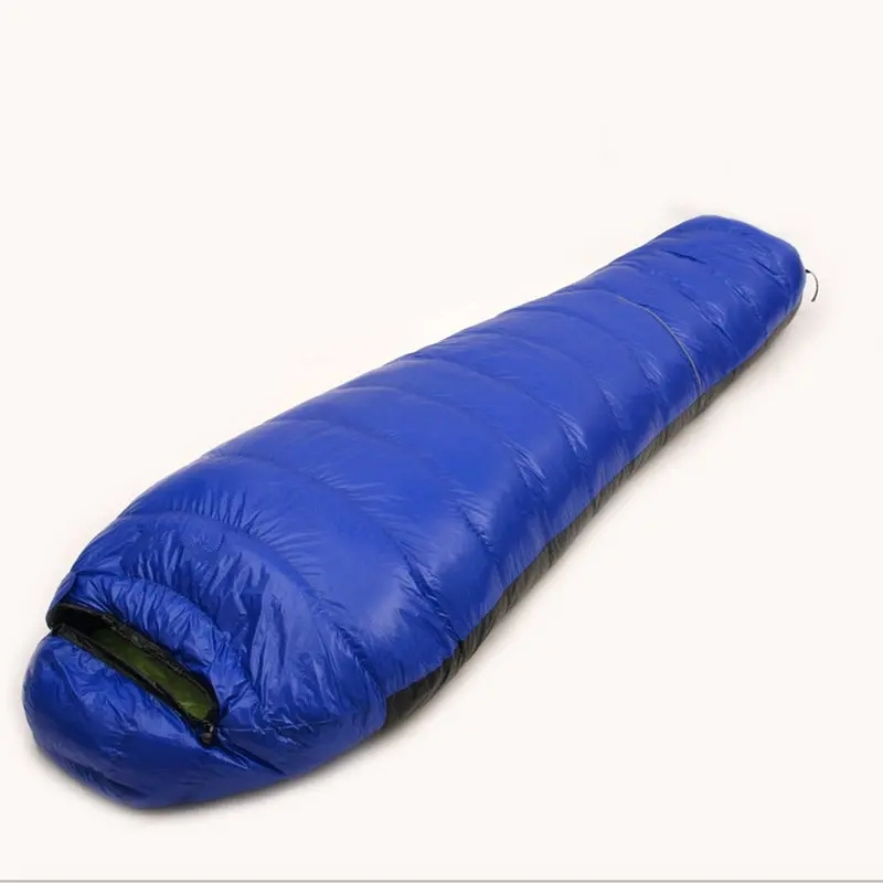 Ultralight down season warm four seasons waterproof convenient high fluffy sleeping bag for outdoor camping Nylon Easy Carrying