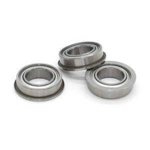 High precision chrome steel flanged bearing F695zz