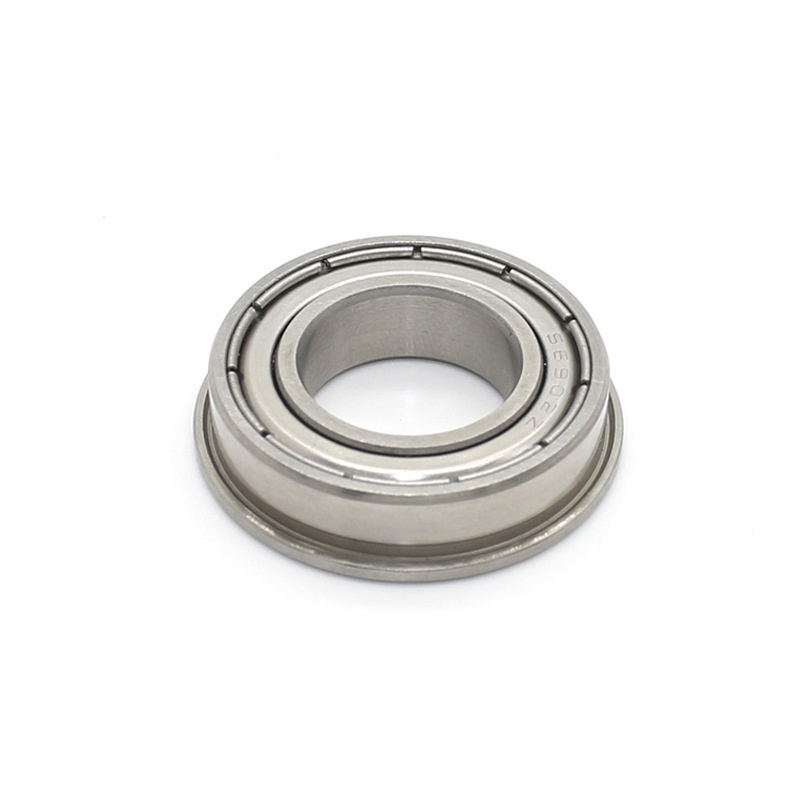 High precision chrome steel flanged bearing F695zz