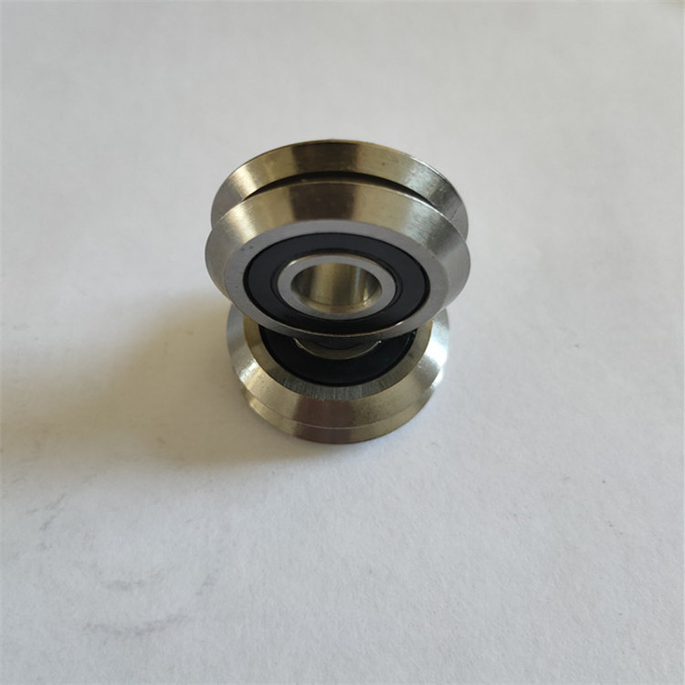 Track Roller Bearing stamping bearing V shape deep groove ball bearing RM-2ZZ