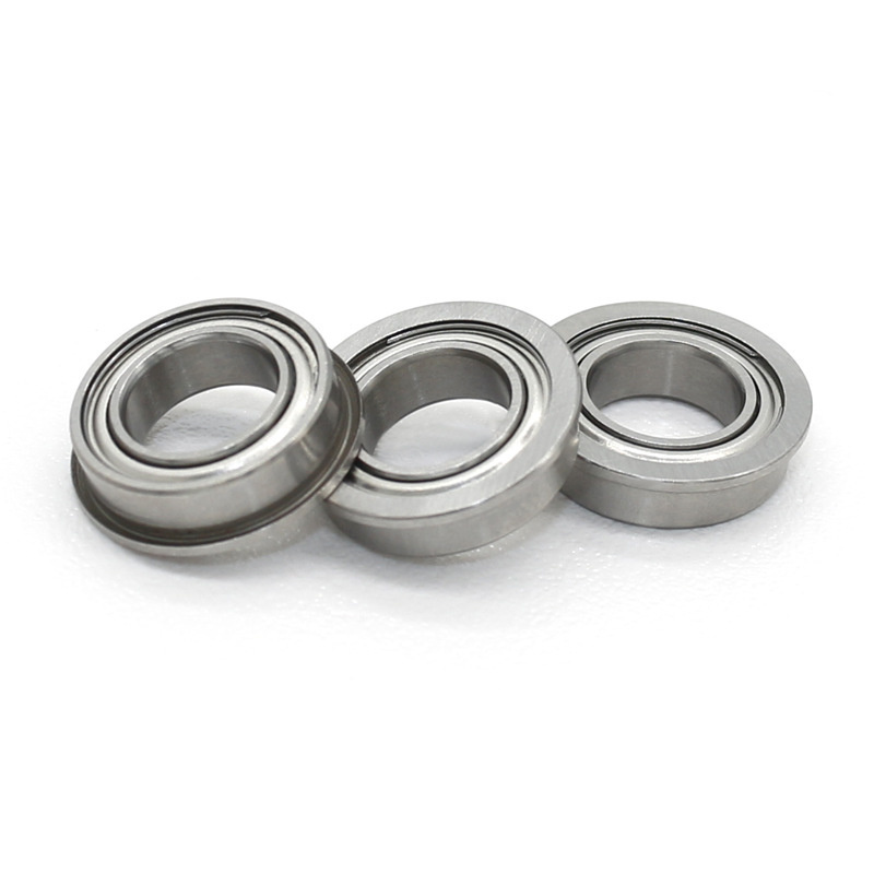 High precision chrome steel flanged bearing F695zz