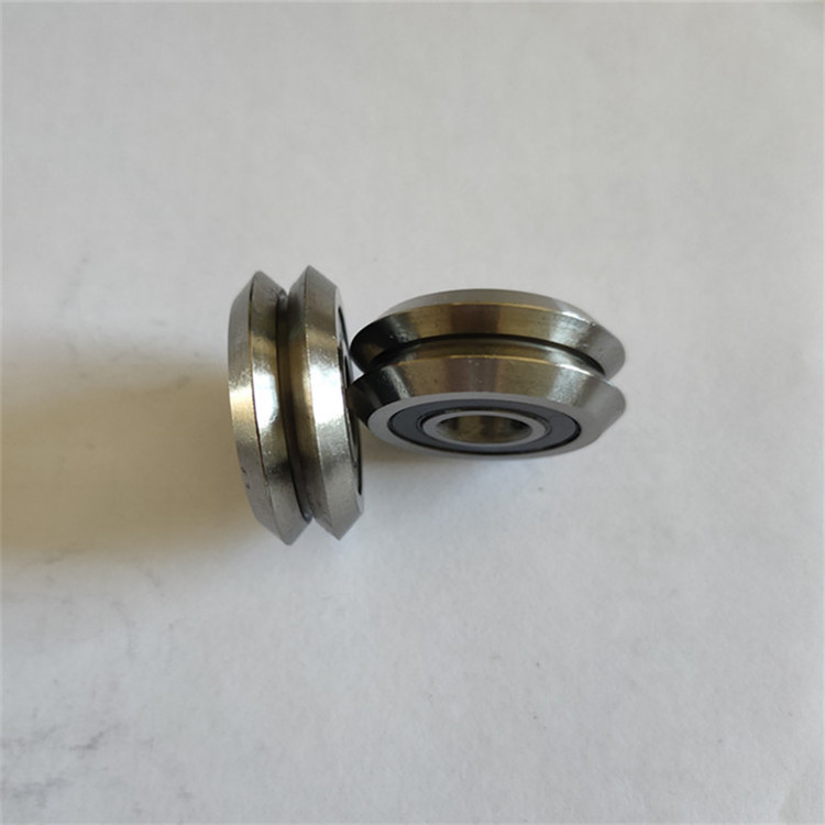 Track Roller Bearing stamping bearing V shape deep groove ball bearing RM-2ZZ