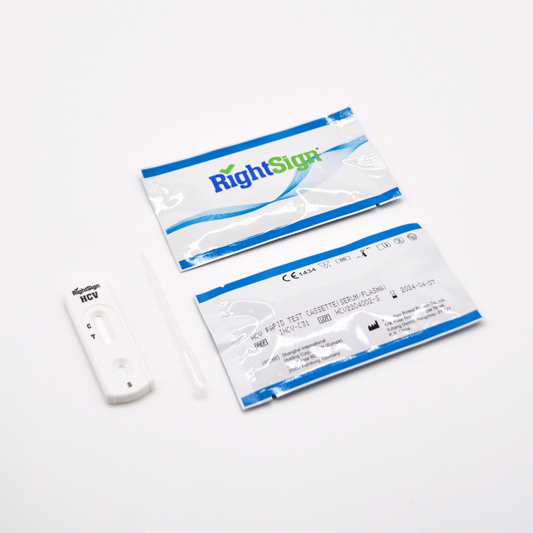 High Accuracy HCV Hepatitis C Virus Antibody Rapid Test Kit