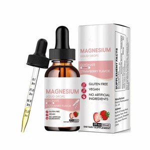 OEM Magnesium Supplement Oil Spray Liquid Drops Mullein Leaf Extract Drops Supplement Bee Propolis Liquid Chlorophyll Drops