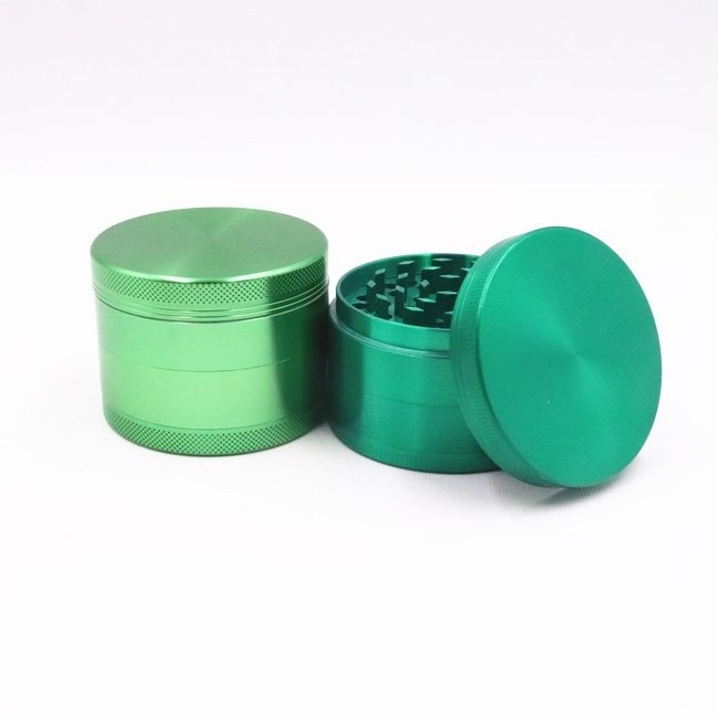 New shinny 4 Parts 63Mm Cute Animal Spice Crusher Herb green Grinder Custom Grinder