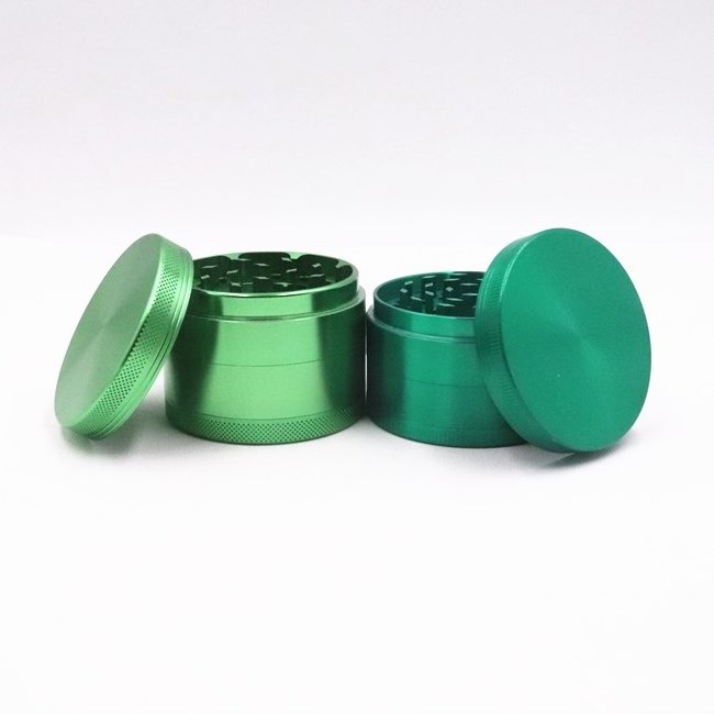 New shinny 4 Parts 63Mm Cute Animal Spice Crusher Herb green Grinder Custom Grinder