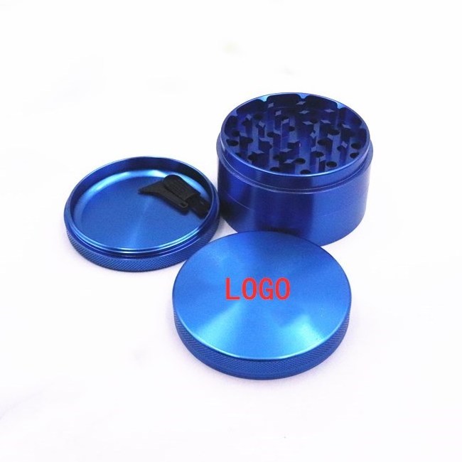 Wholesale Customizable 50mm 63mm 75mm Spice Grinder Aluminum Crusher Large Herb Grinder 75mm