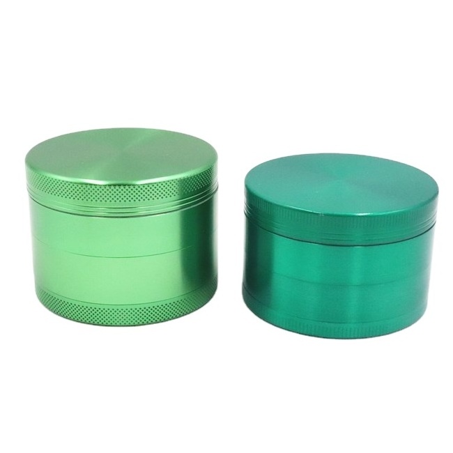 New shinny 4 Parts 63Mm Cute Animal Spice Crusher Herb green Grinder Custom Grinder