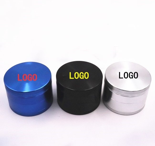 Wholesale Customizable 50mm 63mm 75mm Spice Grinder Aluminum Crusher Large Herb Grinder 75mm