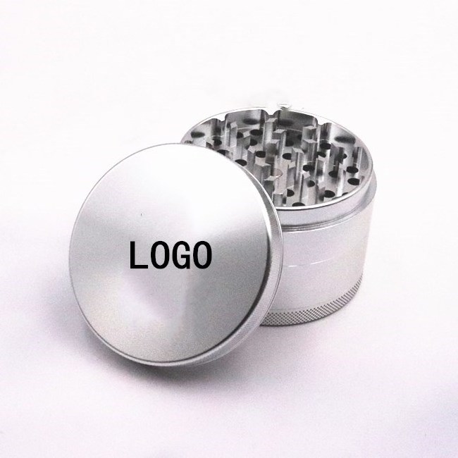 Wholesale Customizable 50mm 63mm 75mm Spice Grinder Aluminum Crusher Large Herb Grinder 75mm