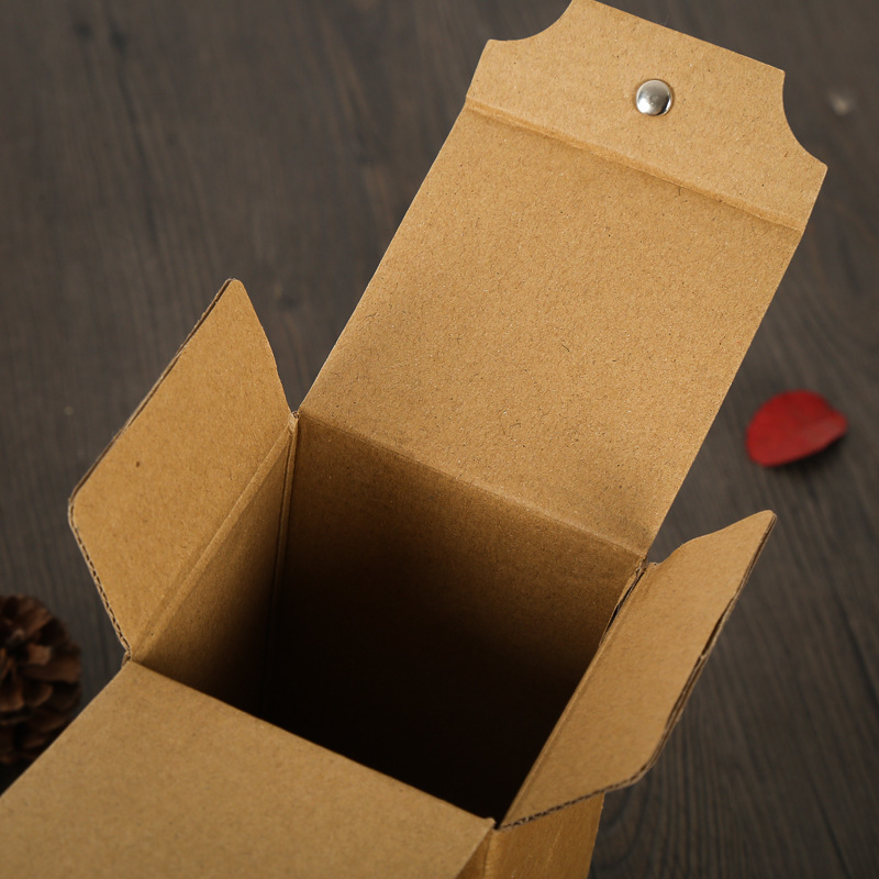 Cardboard tube paper packaging gift box for tea bottle