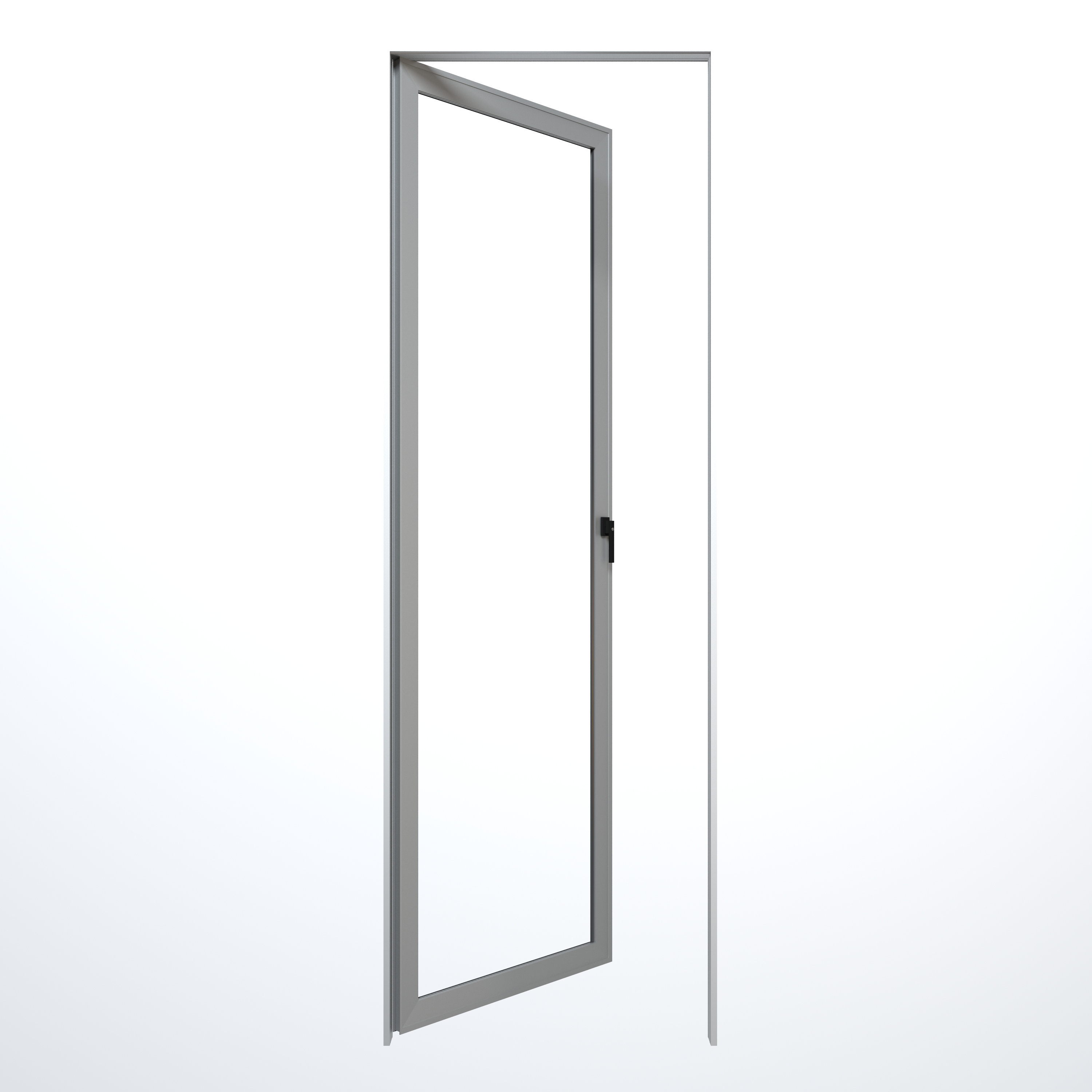 2024 New Design Double-layer Frosted Out Toilet Kitchen Slide Swing Door