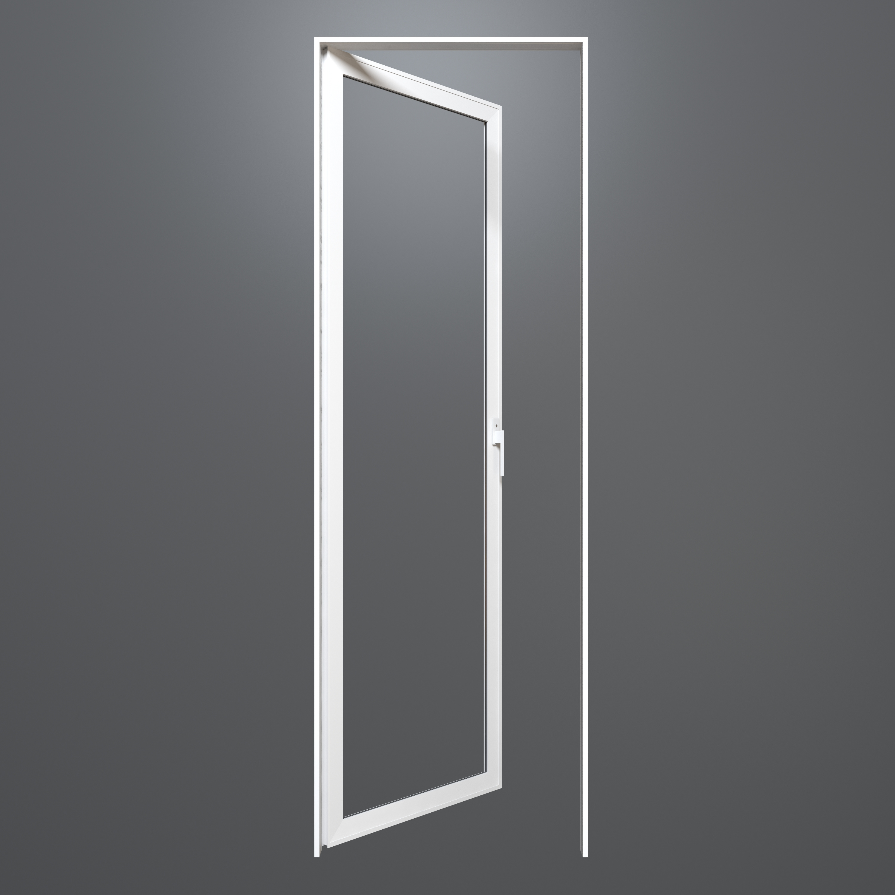 2024 New Design Double-layer Frosted Out Toilet Kitchen Slide Swing Door