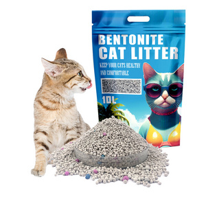 Flushable Activated Carbon Particles Cat Litter Eco Friendly Dust Free Bentonite Ball Shape Bulk Cat Litter Wholesale