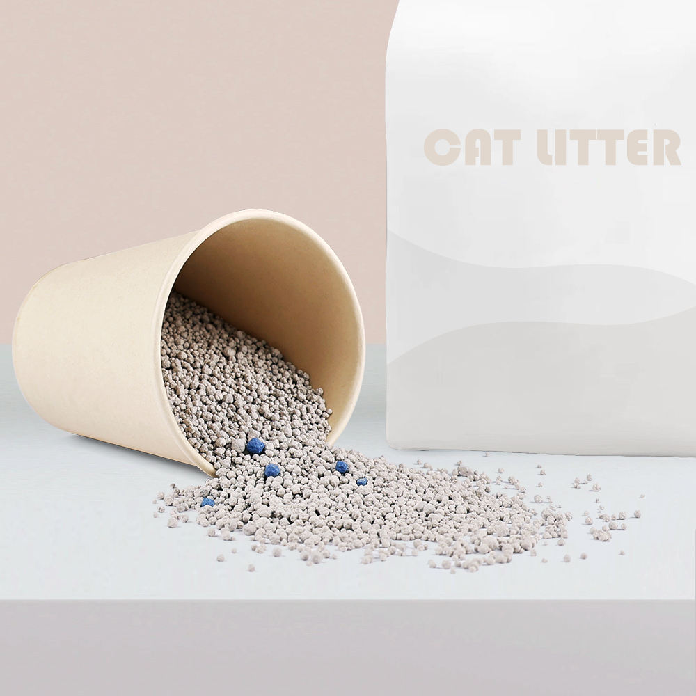 Flushable Activated Carbon Particles Cat Litter Eco Friendly Dust Free Bentonite Ball Shape Bulk Cat Litter Wholesale