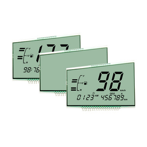 custom segment lcd display Cheap price HTN positive 4.5v segment displays screen  lcd 7 monochrome segment lcd display