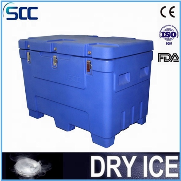 hot sale dry ice cooling container dry ice cooler transport box storage container