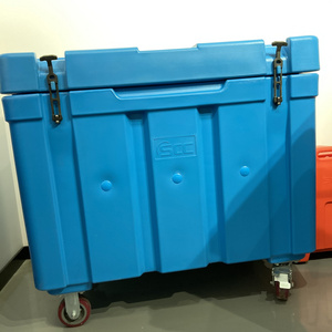 Insulated Commercial Dry Ice Cooler Box for dry ice shipping