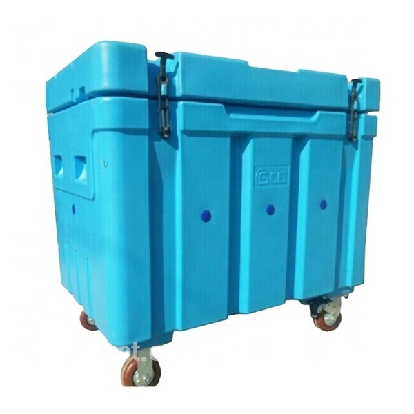 insulated Dry ice transport storage tub ice shipping container