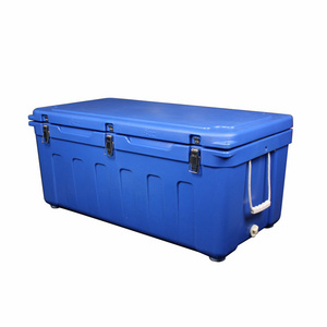 Large Capacity LLDPE 180L Rotomolded Ice Cooler Box For Fishing Camping