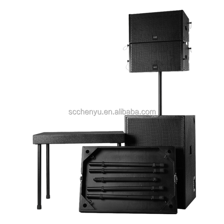 Concert sound system single 10 inch passive line array speaker for sale