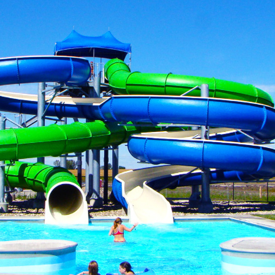 Hot Sale Water Park Equipment Swimming Pool Slide