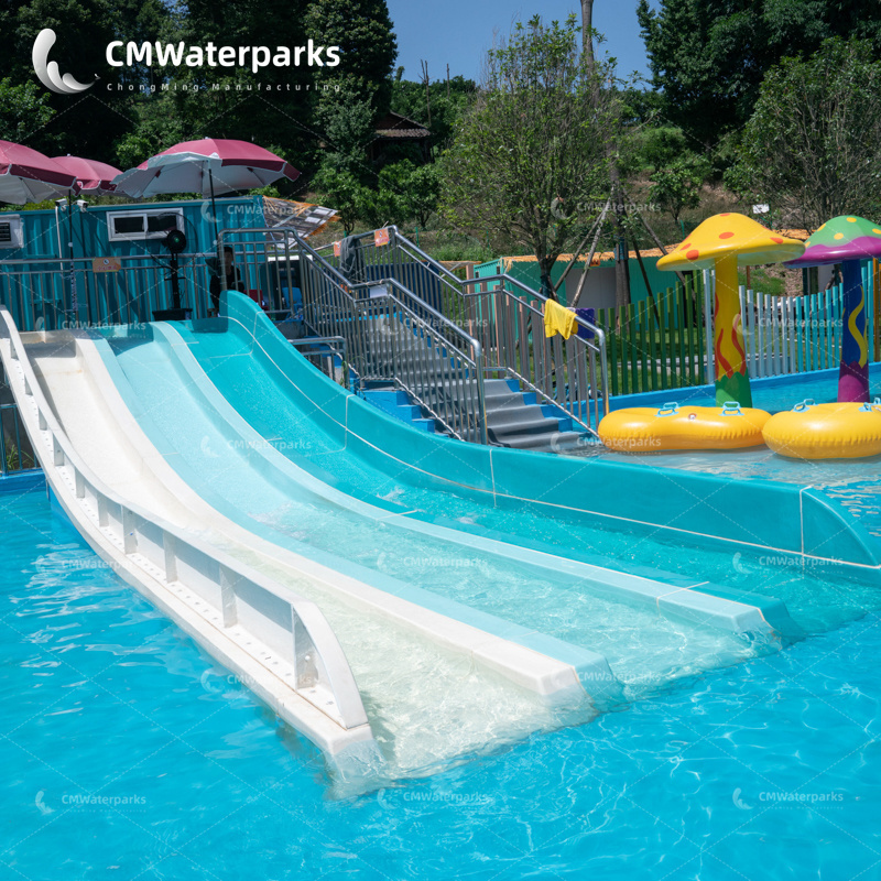 High Quality Fiberglass Slide Water Park Equipment Kids Pool Slide