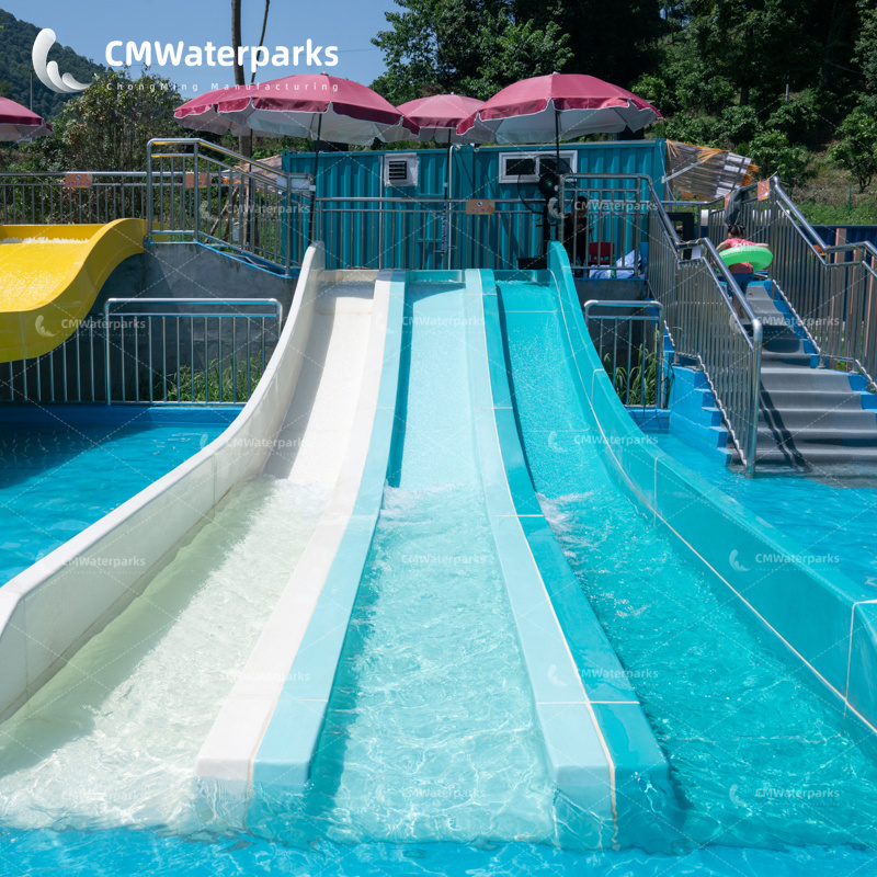 High Quality Fiberglass Slide Water Park Equipment Kids Pool Slide