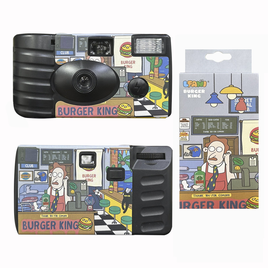 Hot Sale wholesale ISO400 Disposable Camera With Flash 35mm Film Vintage Camera