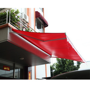 Expandable Shelter Door Canopy Awning with Stainless Chain Arm