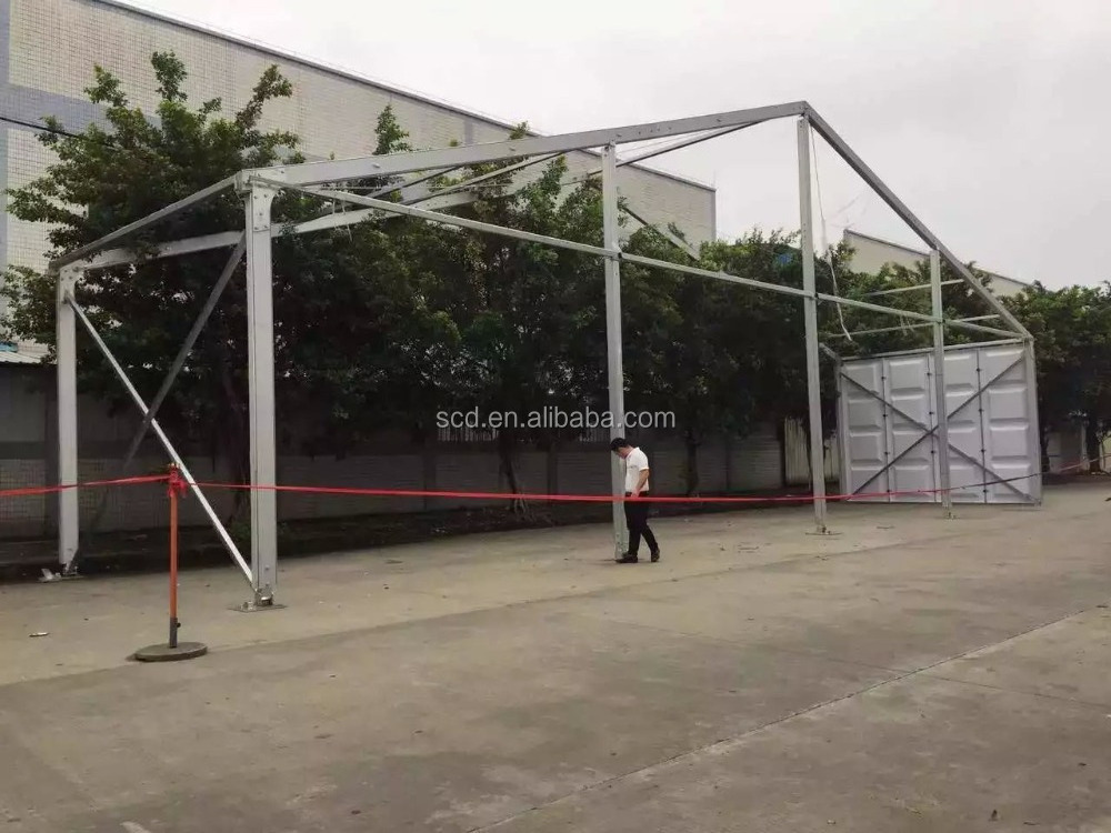 Hot luxury aluminum frame waterproof pvc wedding tent for sale