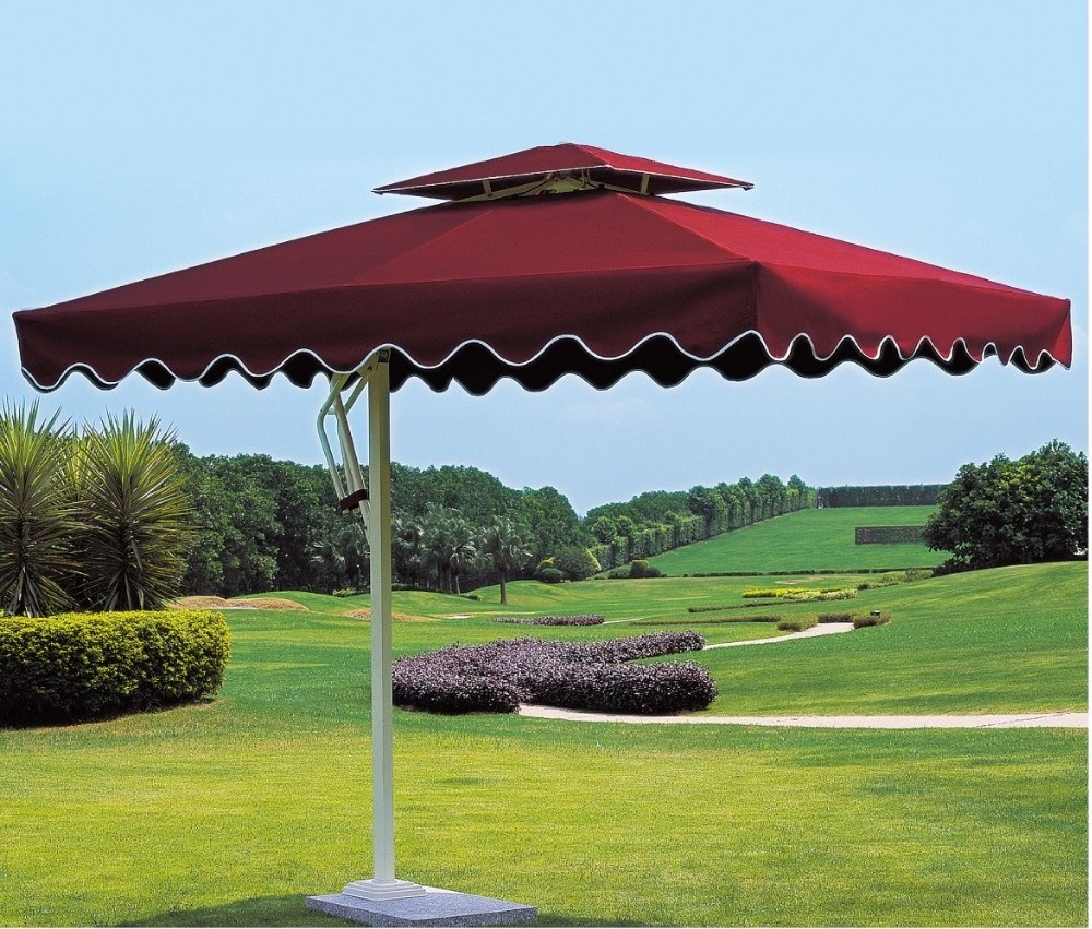 Outdoor Patio Umbrella Parasols with Fringe