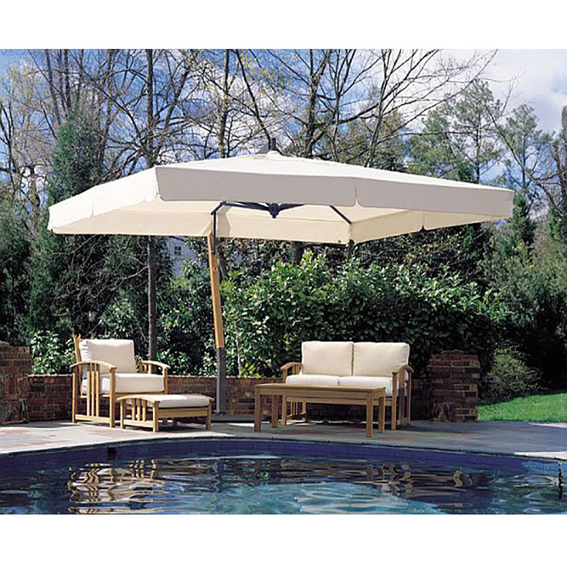 Parasol Cantilever Umbrella Patio SPA Pool Side Outdoor Garden