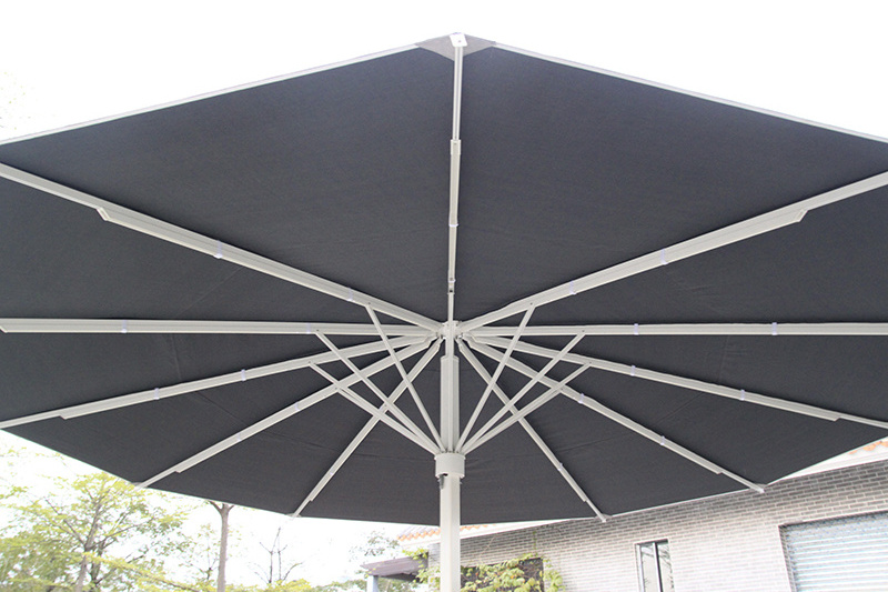 10 Feet 3m Garden  Beach Round  Patio Commercial umbrella with Base and LED